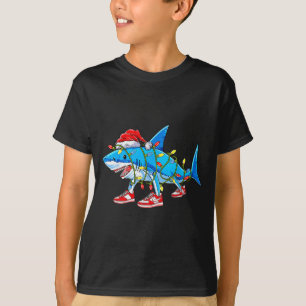 Brainrot jul slang Gen Z Gen Alpha meme haj T Shirt