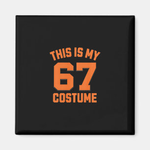 Brainrot Meme Pojkar Kids 67 This Is My Halloween Magnet