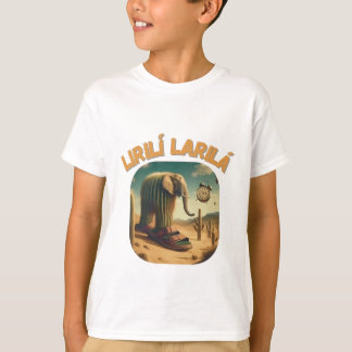 BrainRots Lirili Larila | Elephant with Cactus Bod T Shirt