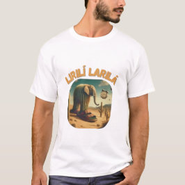 BrainRots Lirili Larila Elephant with Cactus Body T Shirt