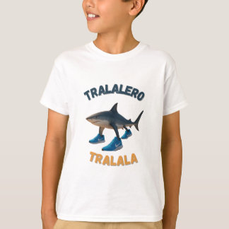 BrainRots TralaleroTralala-The Three-Legged Shark T Shirt