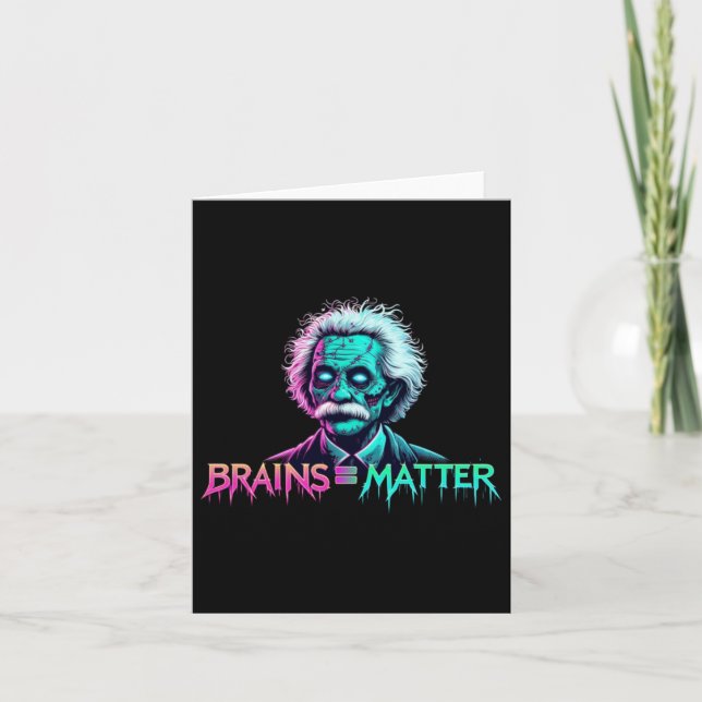 Brains = Sticker Kort (Framsida)