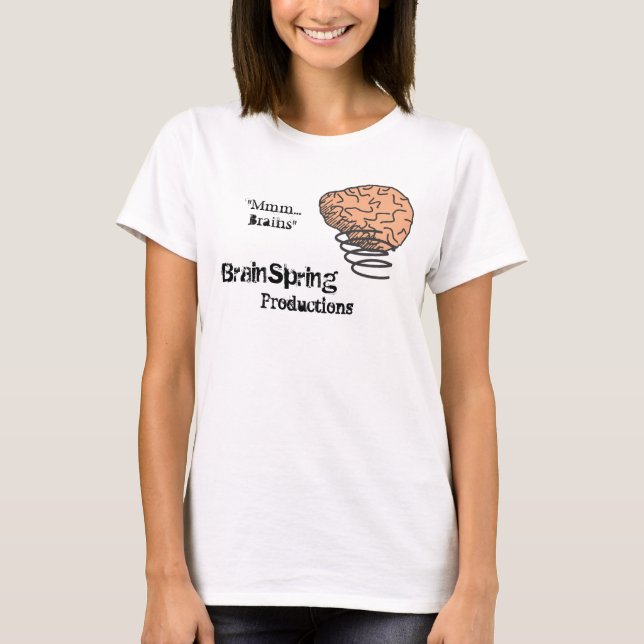 BrainSpring produktioner Tee Shirt (Framsida)