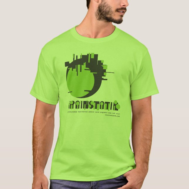 Brainstatik T-tröja T Shirt (Framsida)