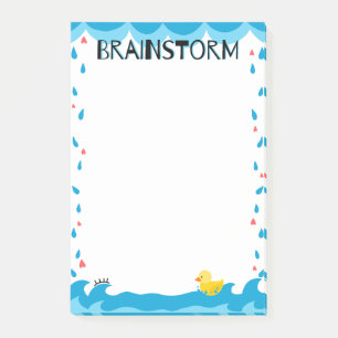 Brainstorm Post-it-lappar Post-it Block