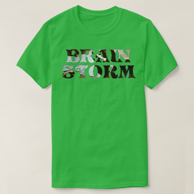BRAINSTORM T SHIRT (Design framsida)