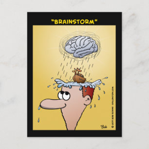"Brainstorm" Vykort