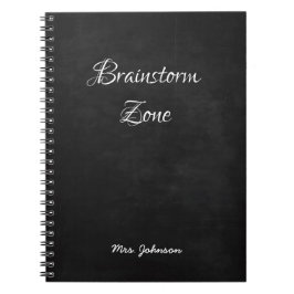 Brainstorm Zon Black Notebook Anteckningsbok