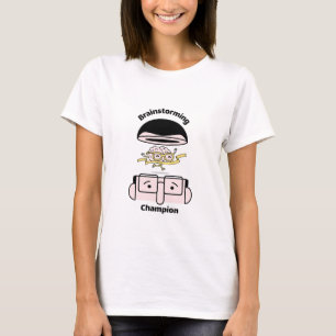 Brainstorming Champion Brain T Shirt