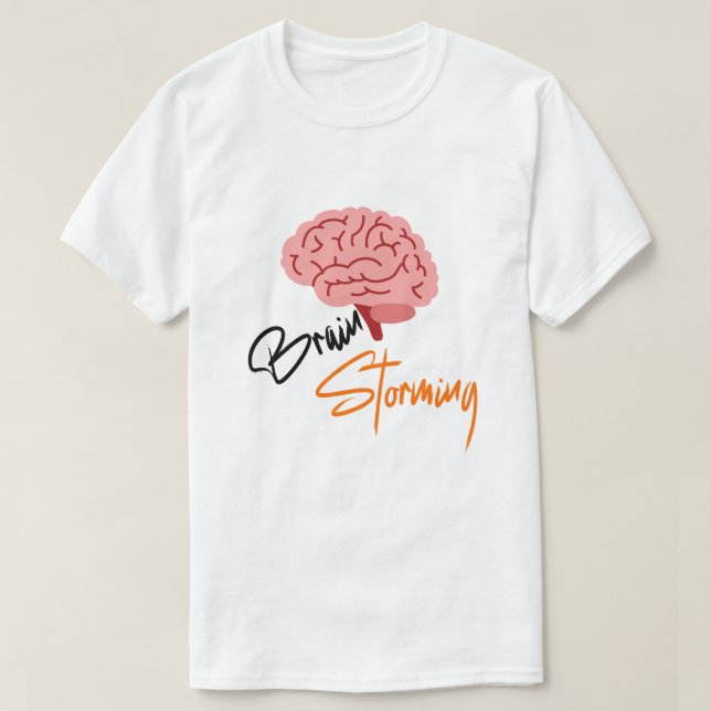 Brainstorming T Shirt (Design framsida)