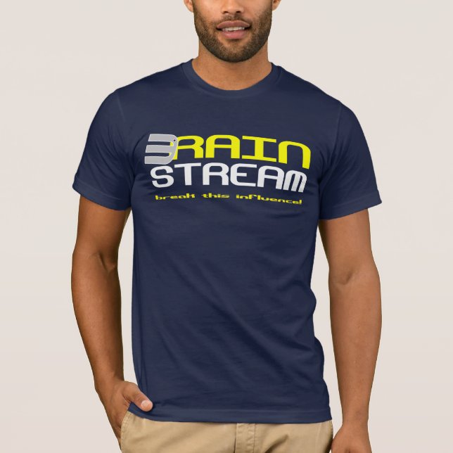 Brainstream T-shirt (Framsida)