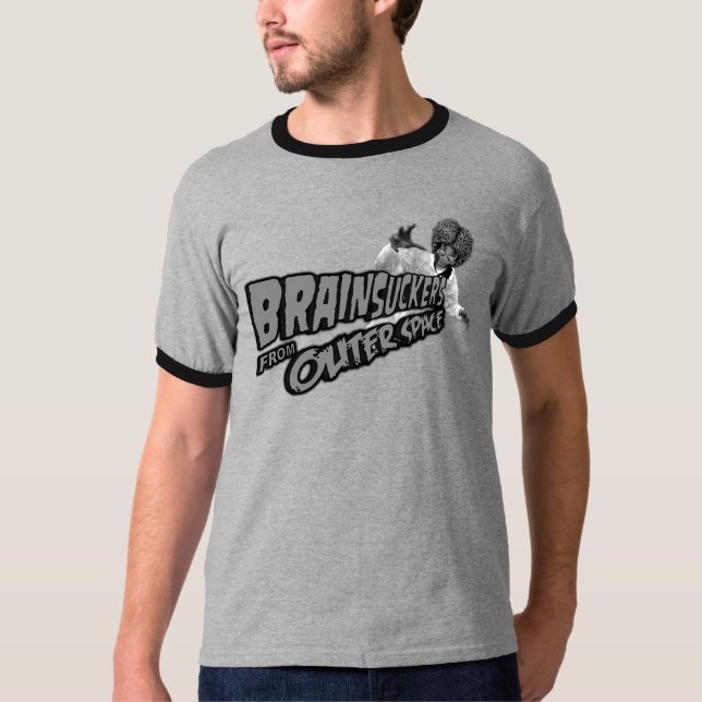 Brainsuckers grå skjorta t-shirt (Framsida)