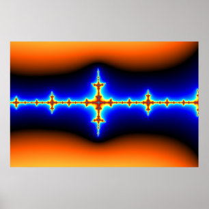 Brainwave - Fractal Poster