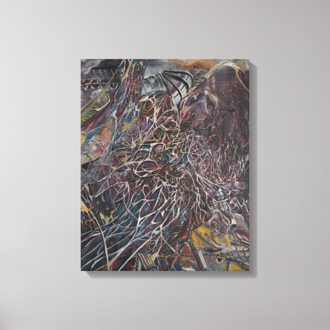 Brainwaves 2014 canvastryck (Framsida)