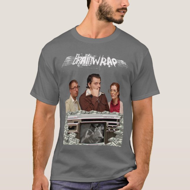 Brainwrap T-tröja Tee Shirt (Framsida)