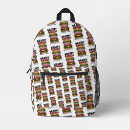 Brainy Burgers Backpack