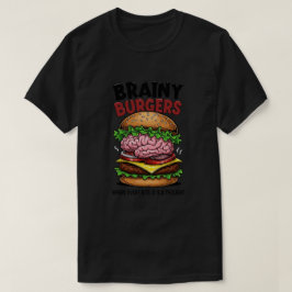 Brainy Burgers Mörk T-Shirt