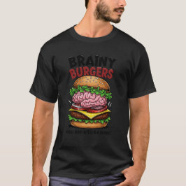 Brainy Burgers Mörk T-Shirt