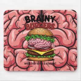 Brainy Burgers Mousepad Musmatta