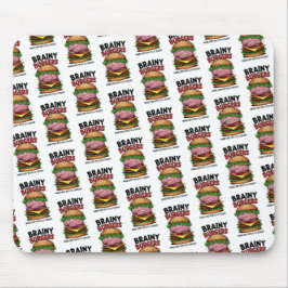 Brainy Burgers Mousepad Musmatta
