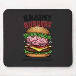 Brainy Burgers Mousepad Musmatta