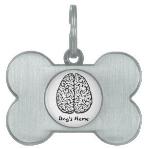 Brainy Hund Märkre Namnbricka Husdjur