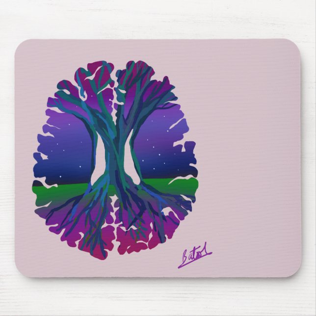 Brainy mousepad musmatta (Framsidan)