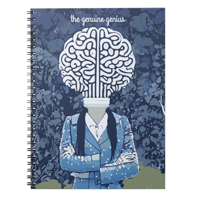 Brainy Person Anteckningsbok (Framsidan)
