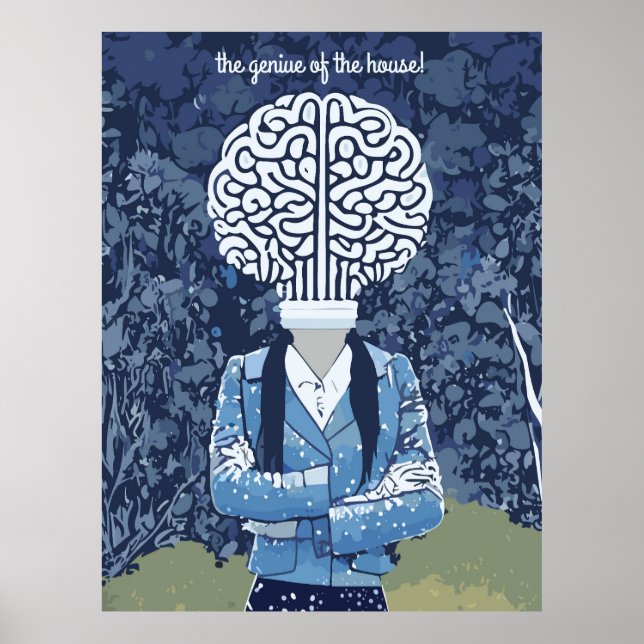 Brainy Person Poster (Framsidan)