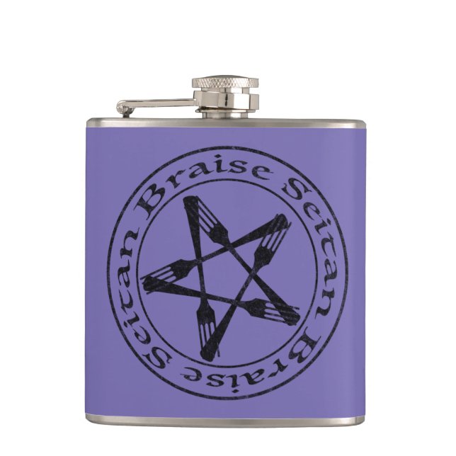 Braise Seitan Vegan Pentagram (dark version) Fickplunta (Framsidan)