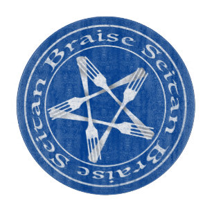 Braise Seitan Vegan Pentagram (ljusversion)