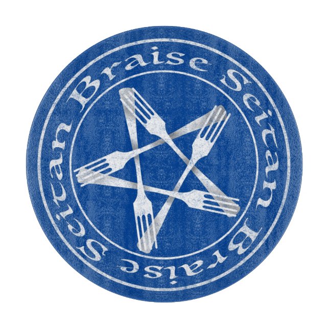 Braise Seitan Vegan Pentagram (ljusversion) (Framsidan)