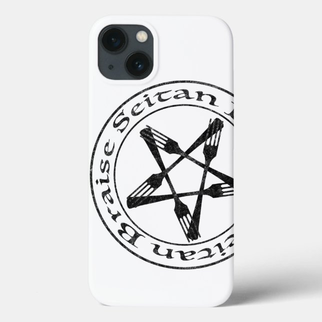 Braise Seitan Vegan Pentagram (mörk version) (Baksida)