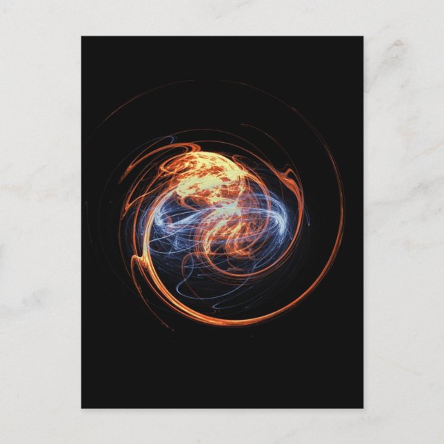 bråkdel ett vykort (Framsida)