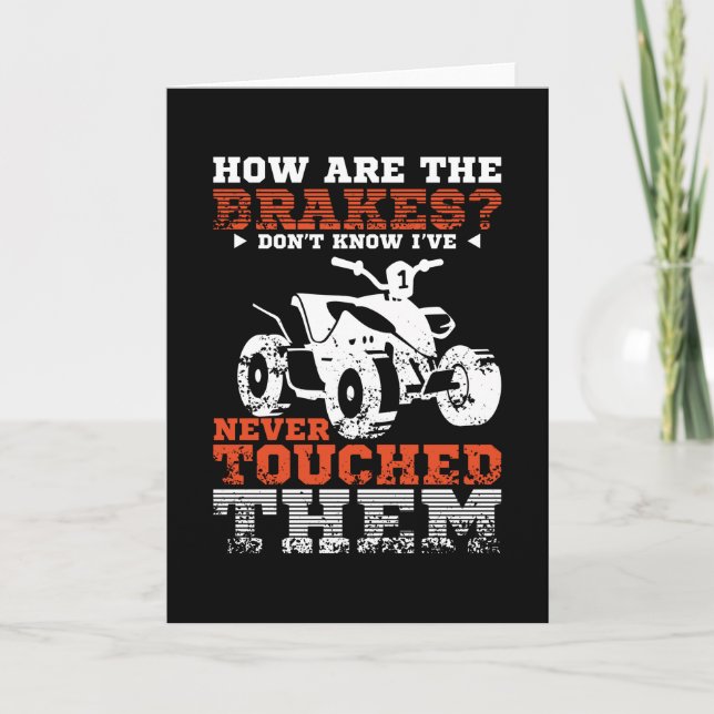 Brakes Quad Atv Kort (Framsida)