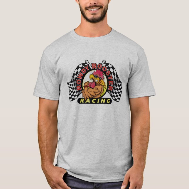 Bråkig tupptävla 3 tee shirt (Framsida)
