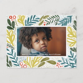 Bramble Festive botaniskt vykort