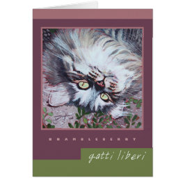 "Brambleberry"-anteckningskort - Gatti Liberi-saml OBS Kort