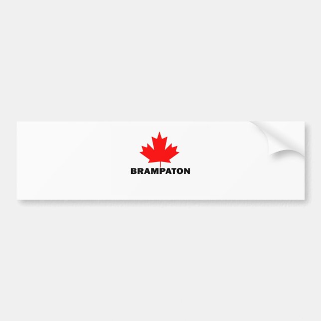 Brampton Ontario Bildekal (Framsidan)