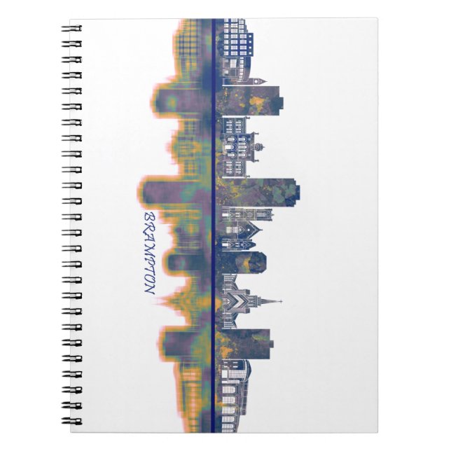 Brampton Skyline Anteckningsbok (Framsidan)