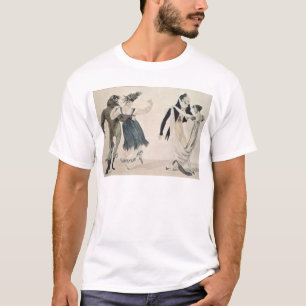 Bran bildar, nr. 1: Waltzen, satirical tecknad T Shirt