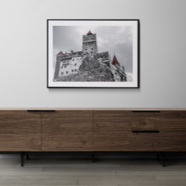 Bran Castle - A Gothic , Dracula's Castle Poster