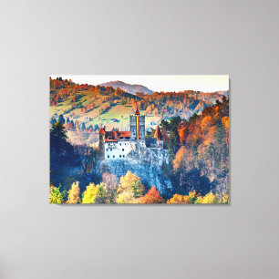 Bran Castle Canvastryck