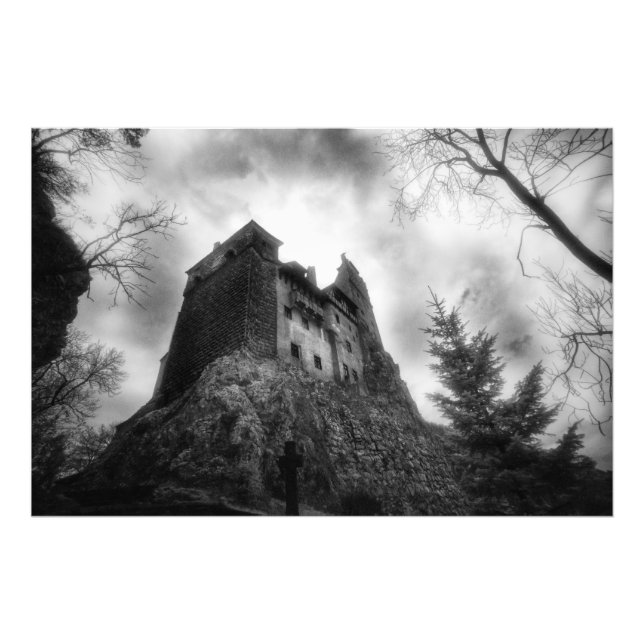 Bran Castle (Dracula) Fototryck (Framsidan)