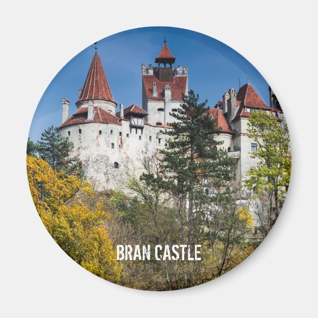 Bran Castle, Rumänien Magnet (Framsidan)