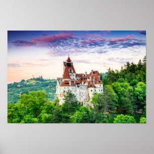 Bran Castle Rumänien Poster