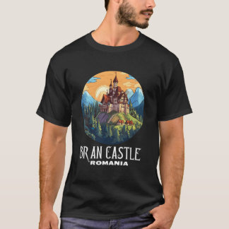 Bran Castle Transylvania Home to Dracula T Shirt