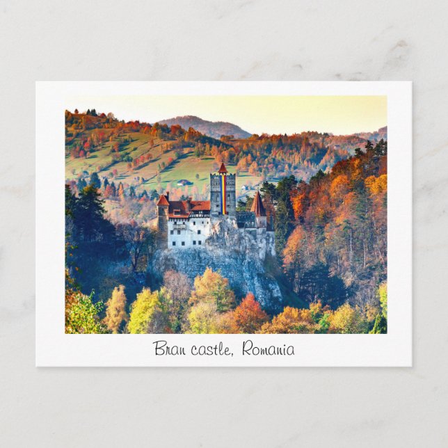 Bran castle vykort (Framsida)