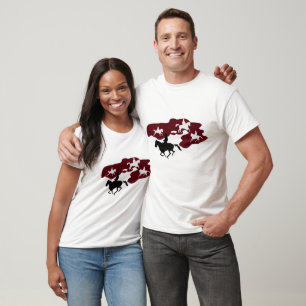 Bran Dåliga och uggla - Titel Hästar T Shirt