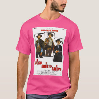 Bran Dåligt Den fula Vintagen italienska Poster T Shirt